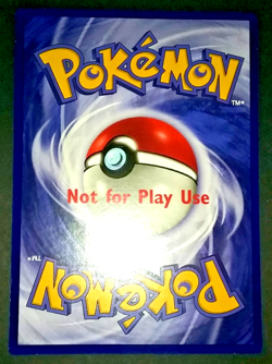 POKEMON PIKACHU "NOT FOR PLAY USE" JUMBO VINTAGE CARD #58/102 (EX/NM) - Image 5