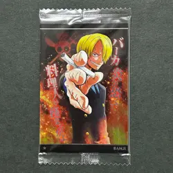 S4931 Sanji No.5-22 Japanese One Piece Wafer Card SEALED F12 - Image 1