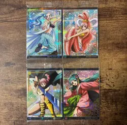 PREORDER Set of 4 Vivi Shirahoshi Rebecca Hiyori One Piece Wafer Card Sealed - Image 1