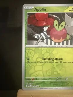 APPLIN - 17/167 Twilight Masquerade NM - Reverse Holo Common - Pokemon TCG Card - Image 2