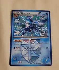 GLACEON - 23/116 - Plasma Freeze - ** Rare ** - Pokemon Card - NM - Image 1