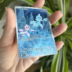 -Frillish 126/086- Illustration Rare 2025 White Flare Holo Pokemon Card - Image 3