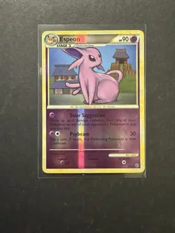 Espeon 2/90 HGSS Undaunted Reverse Holo Rare Pokemon Card PTCG - Image 1