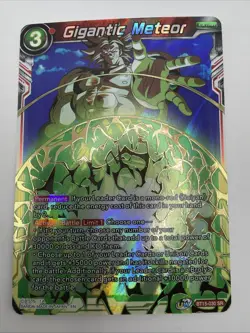 SS Broly Gigantic Meteor BT15-030 SR Foil Dragon Ball Super Card Game | NM - Image 1