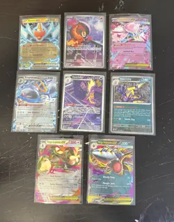 🔥Pokemon TCG Me02: Phantasmal Flames (8) Card Lot! Mint! - Image 1