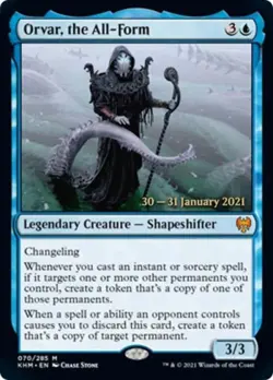 MTG English Orvar, the All-Form NM Foil Promos: Prerelease Cards - Image 1