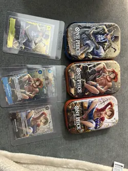 One Piece Tin Pack Set opened! Promo cards & card bundle 02 OP-13 - Image 3