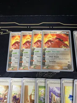 Pokemon Lot 58 World Championship2004-2007 Deck Mixed Card - Played - Groudon - Image 2
