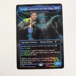 Dwight, Assistant (To The) King Foil Baral, Chief Of Compliance Secret Lair MTG - Image 1