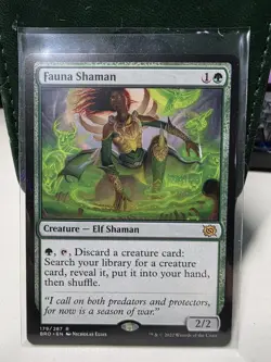Fauna Shaman Magic MTG NM, English Brothers' War x1 - Image 1