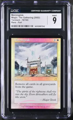 MORNINGTIDE Torment Foil Rare CGC 9 MTG [Nostalgium] - Image 1