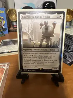 Codsworth, Handy Helper PIP #14 - MTG Universes Beyond: Fallout Near Mint - Image 1