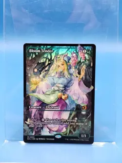 MTG Magic The Gathering Lorwyn Eclipsed Bloom Tender Showcase Foil NM - Image 1