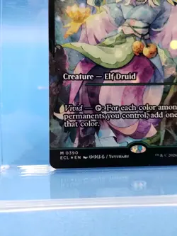 MTG Magic The Gathering Lorwyn Eclipsed Bloom Tender Showcase Foil NM - Image 4