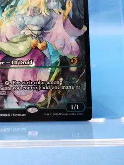 MTG Magic The Gathering Lorwyn Eclipsed Bloom Tender Showcase Foil NM - Image 5