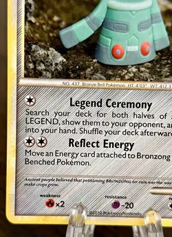 Bronzong 15/102 Triumphant Pokemon TCG 2010 Rare LP - Image 4