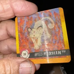 Meowth Pokemon Action Flipz Artbox Lenticular Premier - 28 Meowth Persian - Image 2