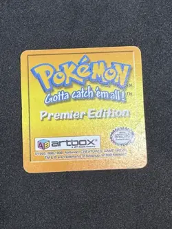 1999 Cubone/ Marowak #08 Artbox Pokemon Action Flipz Premier Edition LP - Image 2