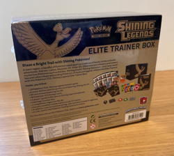 SHINING LEGENDS ETB Elite Trainer Box | Factory Sealed | Pokemon - Image 2