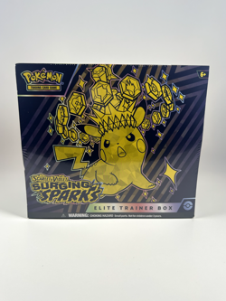Surging Sparks ETB Elite Trainer Box - New & Sealed Pokemon TCG - Image 1