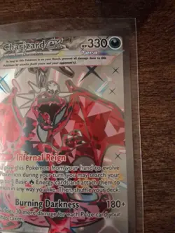Pokemon TCG Paldean Fates Tin Charizard ex #074 Black Star Promo - Image 4
