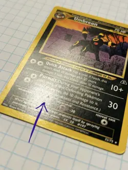 Pokemon Umbreon 32/75 Neo Discovery Regular 2001 Naoyo Kimura 70 HP - Image 3