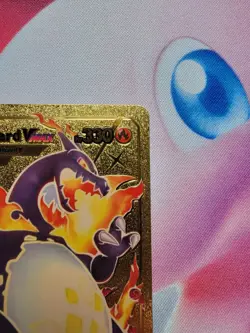 Charizard VMAX SV107/SV122 Fanart Gold Foil Pokemon TCG - Image 3