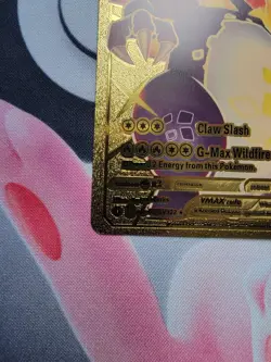 Charizard VMAX SV107/SV122 Fanart Gold Foil Pokemon TCG - Image 4