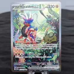 Koraidon ex 247/198 Scarlet & Violet SIR Alt Art Secret Rare Pokemon TCG NM - Image 1