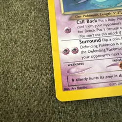 Pokemon TCG Dark Haunter 36/105 Neo Destiny Regular LP - Image 3