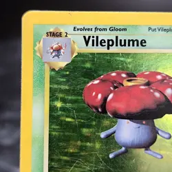 Vileplume 1st Edition Holo Rare 15/64 Jungle WOTC Pokemon TCG 1999 MP ⭐ - Image 3