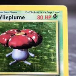 Vileplume 1st Edition Holo Rare 15/64 Jungle WOTC Pokemon TCG 1999 MP ⭐ - Image 4