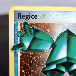Regice Gold Star Holo Rare 90/92 Pokemon TCG EX Holon Phantoms 2006 Damaged - Image 3