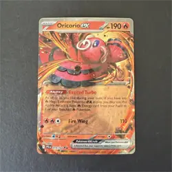 Pokemon Oricorio EX 018/094 Me02: Phantasmal Flames Double Rare Holo 190HP - Image 1