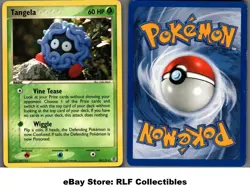 2004 Pokemon, EX Firered & Leafgreen #30/112 Tangela, Rare - Image 1