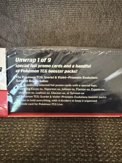 Sam’s Club Pokemon Prismatic Evolutions Surprise Box & Booster Bundle SEALED - Image 2