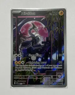 Pokemon TCG Miraidon SVP Black Star Promos SVP013 Holo Promo Promo - Image 1