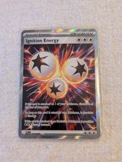 Ignition Energy 124/094 Double Rare Phantasmal Flames Pokemon TCG NM - Image 1