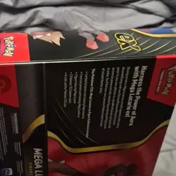 Pokemon Mega Lucario EX Figure Collection Box Promo Booster Figure TCG English - Image 3