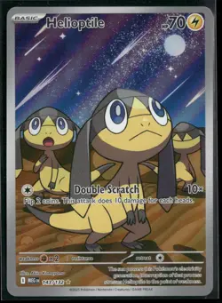 Pokemon - Helioptile 143/132 Illustration Rare Mega Evolution NM - Image 1