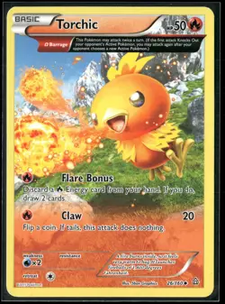 Pokemon - Torchic 26/160 XY Primal Clash Regular MP - Image 1