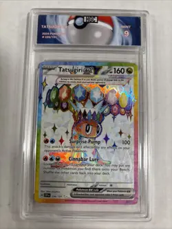 2024 Pokemon Tatsugiri Ex #226 HGC 9 (sb4) - Image 1
