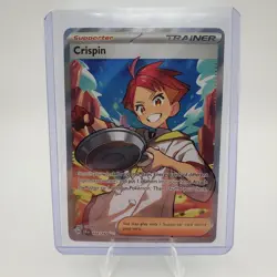 Crispin - 164/142 - Ultra Rare - Stellar Crown - Pokemon TCG NM - Image 3