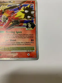 Pokemon TCG - Blaziken FB Lv.X Holo Supreme Victors 142/147 Rare - Ungraded - Image 3