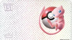 Pokemon TCG Scarlet & Violet 151 UPC Mew Playmat - Image 1