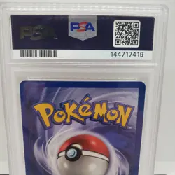 2000 POKEMON GYM CHALLENGE HOLO-CORRECTED SYMBOL #2 BLAINE'S CHARIZARD PSA 8 - Image 5