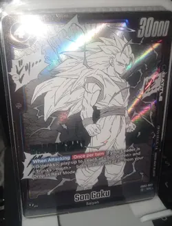 Son Goku Foil SB02-023 SR MANGA BOOSTER 02 Dragon Ball Fusion World Super Eng - Image 1