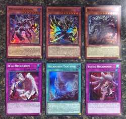 Hecahands Super Rare DECK CORE Godos Breus Gaigas Tartaros Xeno Yugioh - Image 1
