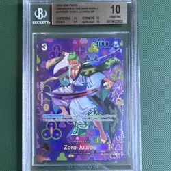 One Piece Zoro-Juurou OP05-067 Emperors in the New World SP Foil BGS 10 4000P - Image 1
