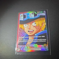One Piece - Sabo - OP13-004 - Leader Parallel Alternate Art - Image 2